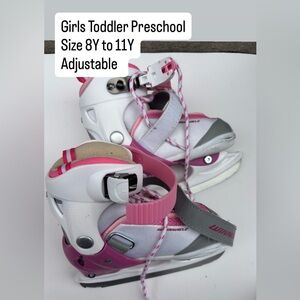 WINWELL Girls Toddler Preschool Size 8Y to 11Y Adjustable